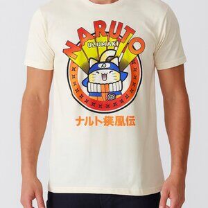 Men’s T Shirt NARUTO Vintage Style Shippuden size Medium NWT